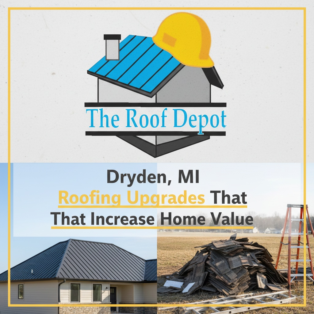 Dryden, MI Roofing Upgrades That Increase Home Value